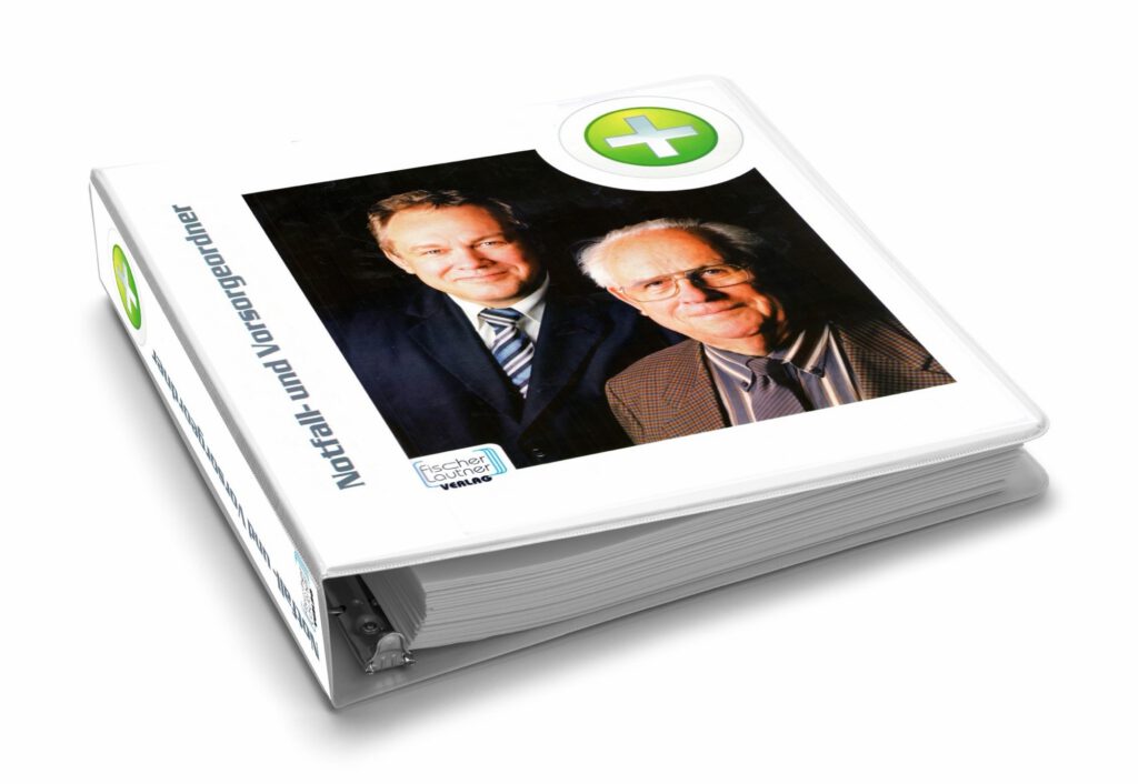 Notfallordner - Grundversion mit 143 Seiten Vorlagen, Formulare und vielen Tipps - Über 90 unterschiedliche Spezialausgaben -