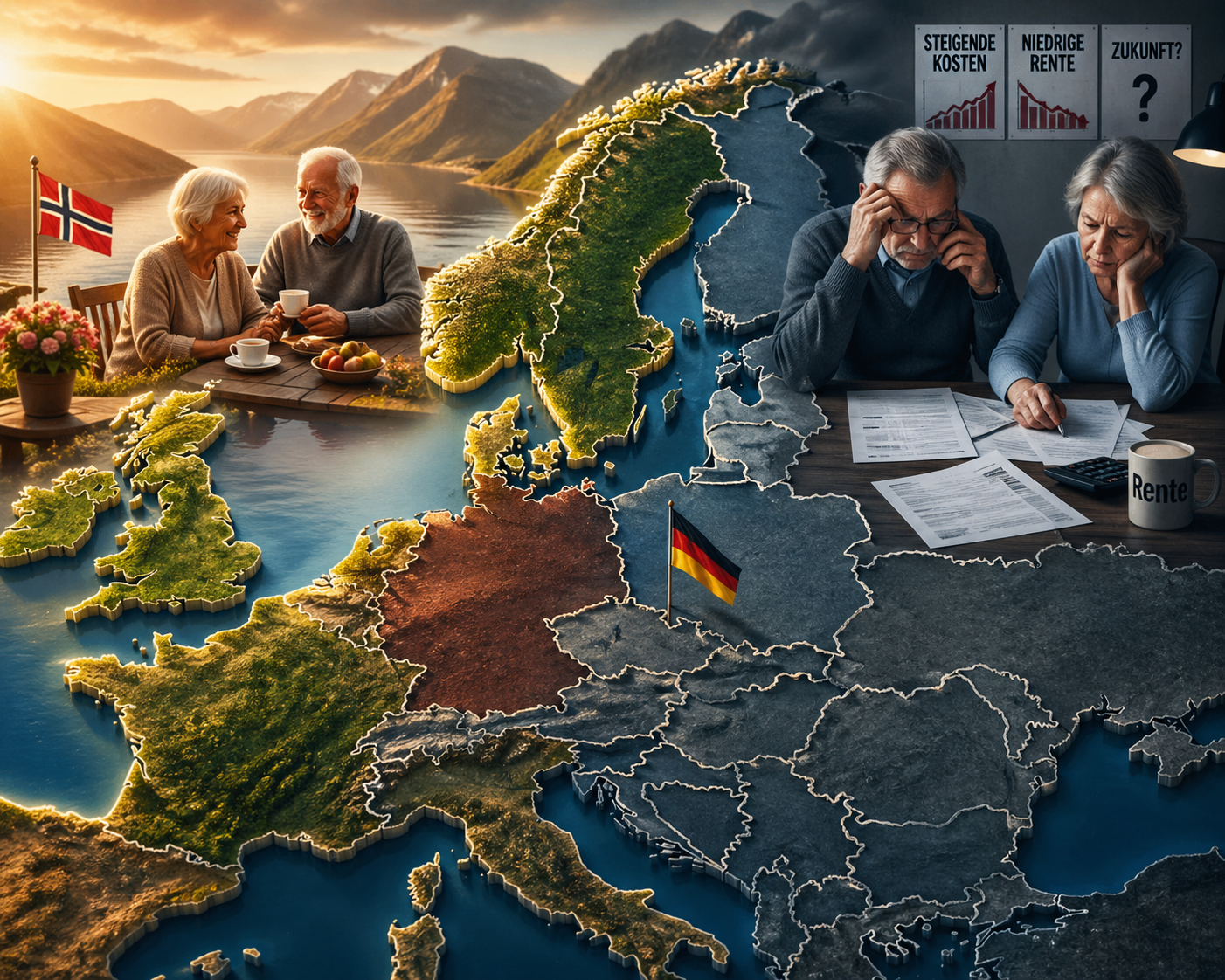 Rente in EUROPA