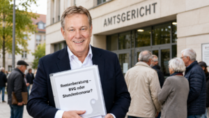 Was darf ein Rentenberater berechnen? RVG, Stundenhonorar und Beratungshilfe erklärt